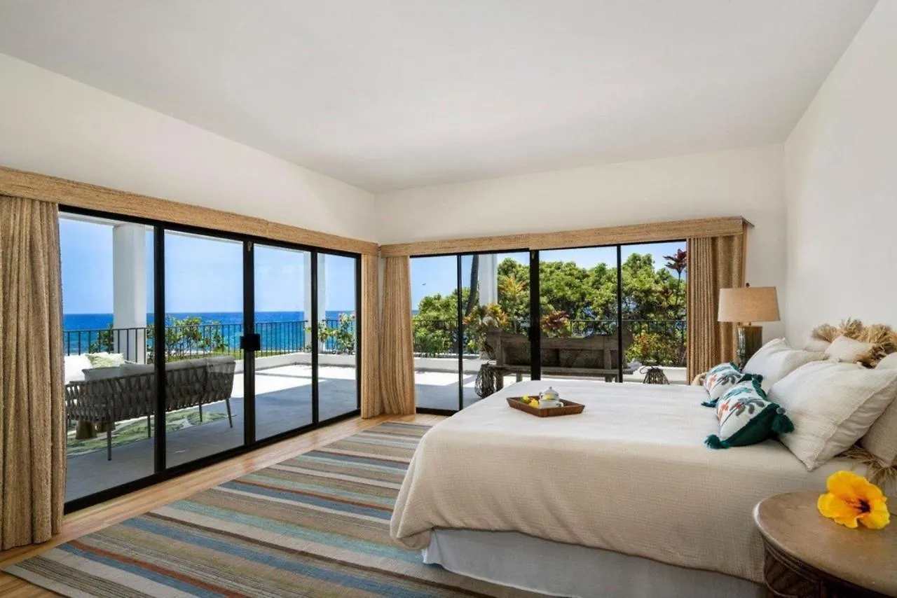 펜션 카일루아 코나 Spectacular Oceanfront Royal Sea Cliff 209 By Casago Kona 빌라