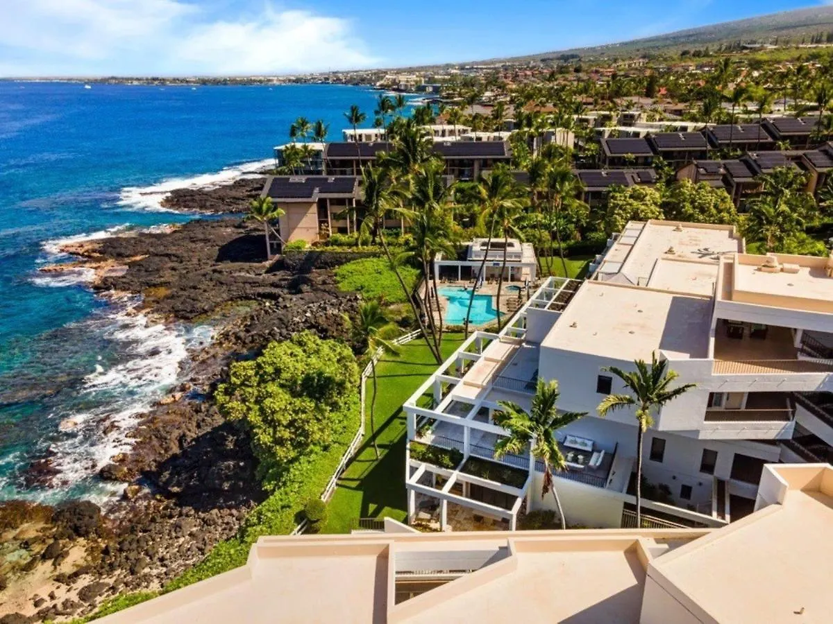 Spectacular Oceanfront Royal Sea Cliff 209 By Casago Kona Villa Kailua-Kona Semesterbostad